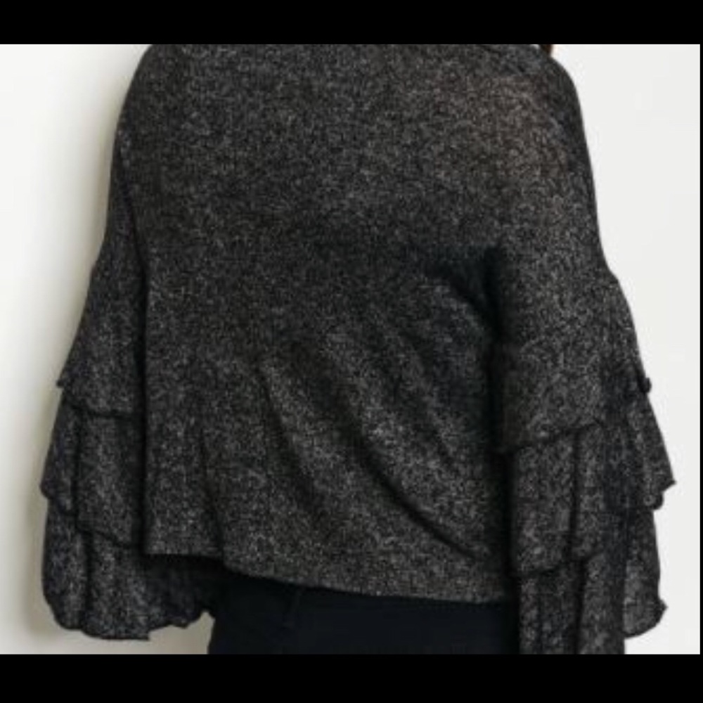 Grey Crop Top